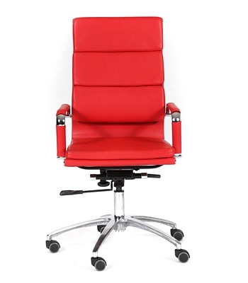 Офисное кресло CHAIRMAN 750 экокожа красная во Владикавказе - изображение 1
